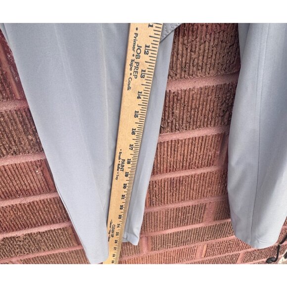 NWT Athleta Size 8 Skyline II Paperbag Waist Light Blue Pants Tie Waist - Picture 10 of 11